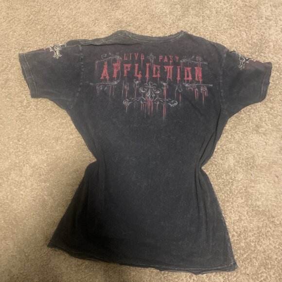 Black and Red Affliction - Picture 1 of 5